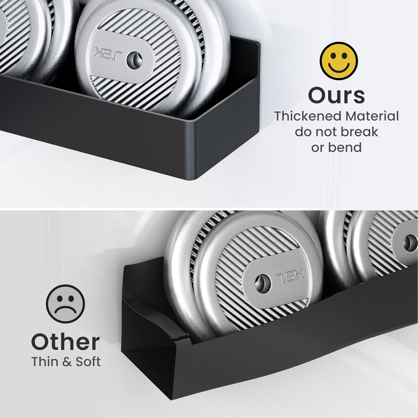 Modular Magnetic Shelf for Kitchen & Home