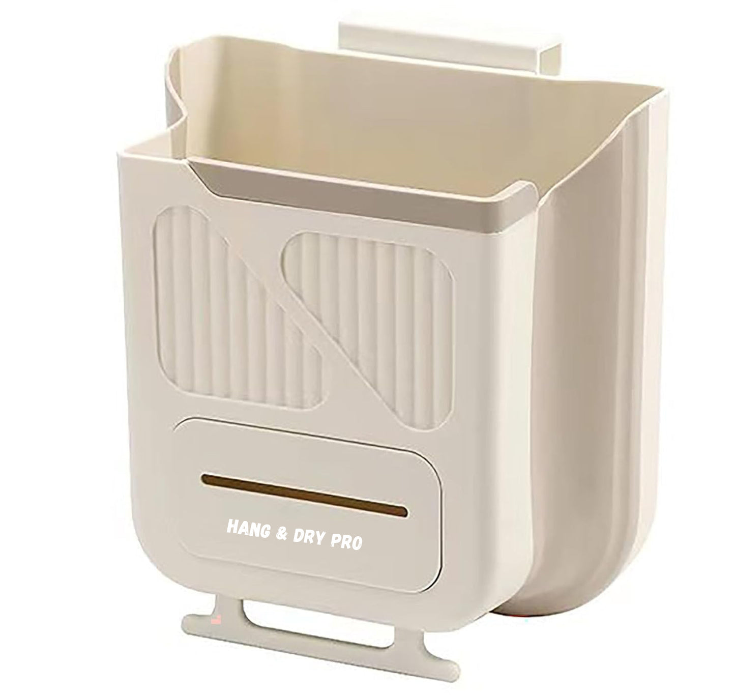 HangBin – Foldable Kitchen Trash Holder – Hanging Dustbin for Cabinet & Wall