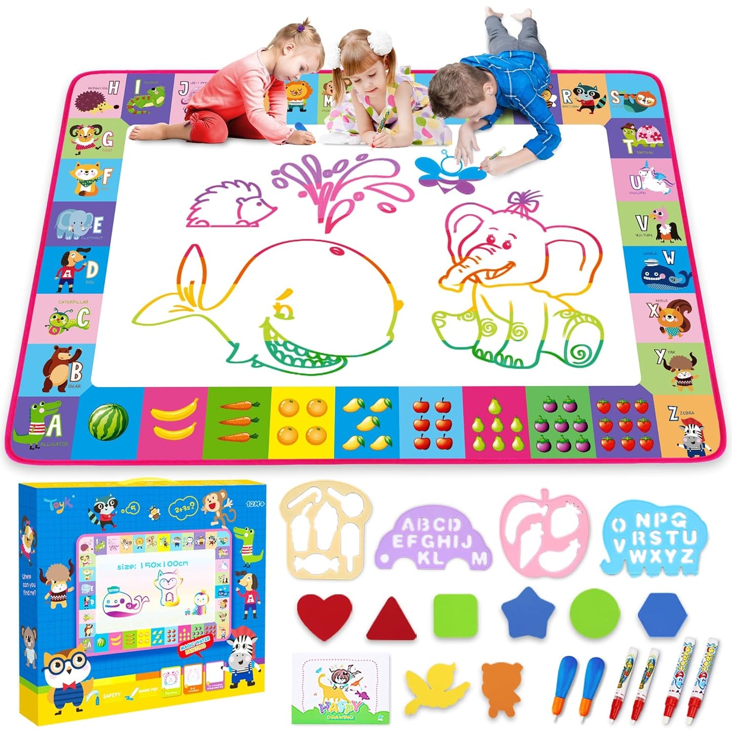 AquaDoodle – Magic Water Drawing Mat for Kids