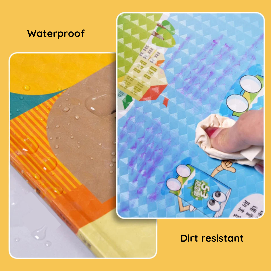 ClearGuard™ Self-adhesive transparent protective book cover (Pack of 30)