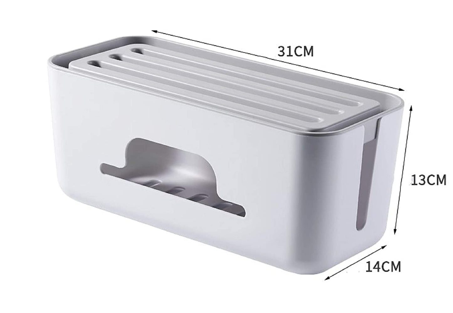 Cable Management Box with Mobile Stand