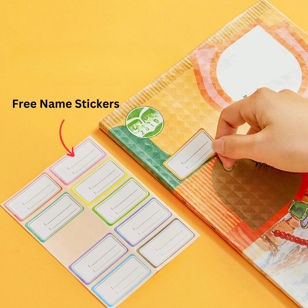 ClearGuard™ Self-adhesive transparent protective book cover (Pack of 30)