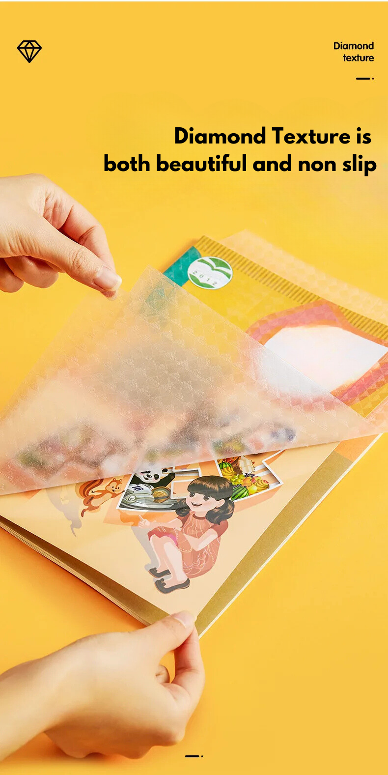 ClearGuard™ Self-adhesive transparent protective book cover (Pack of 30)
