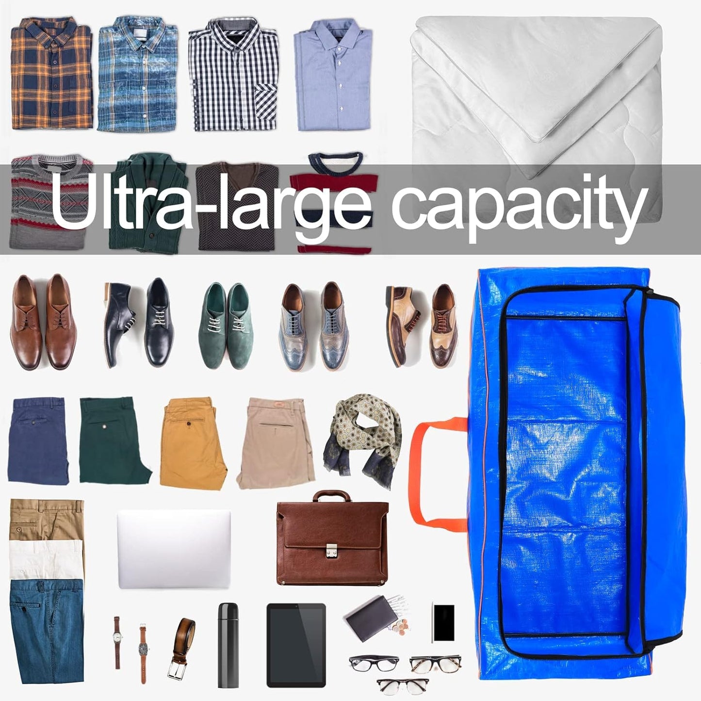 Ultra-Capacity Organizer & Storage Bag