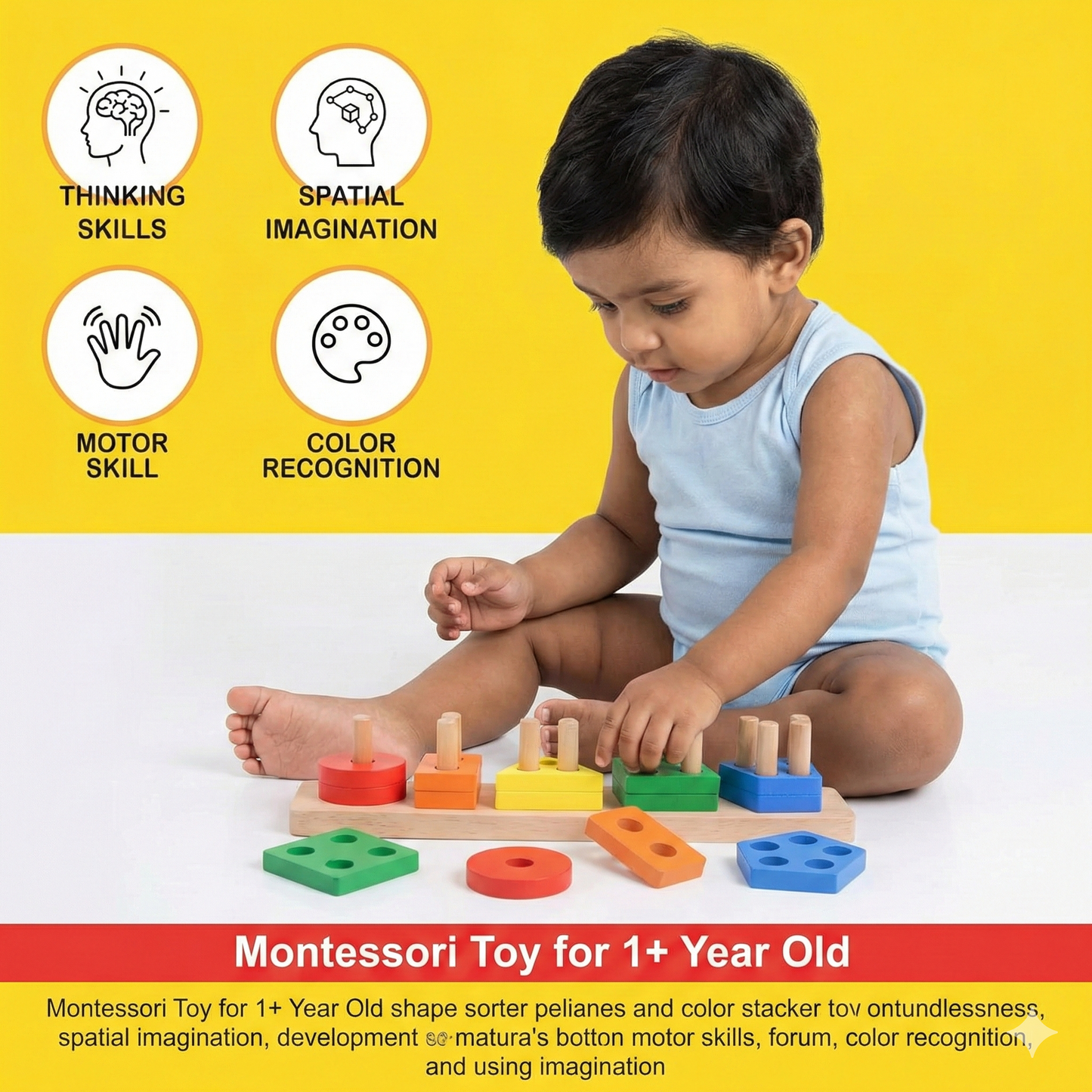 Wooden Balancing Stacking Toys