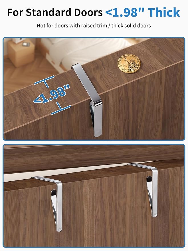 5 Shelf Over The Door Hanging Storage Organizer