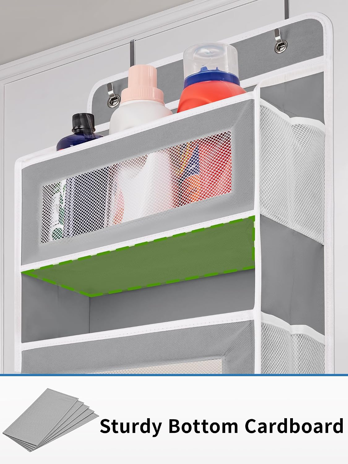 5 Shelf Over The Door Hanging Storage Organizer