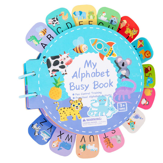 BusyBloom – Letter Cognition Montessori Busy Board