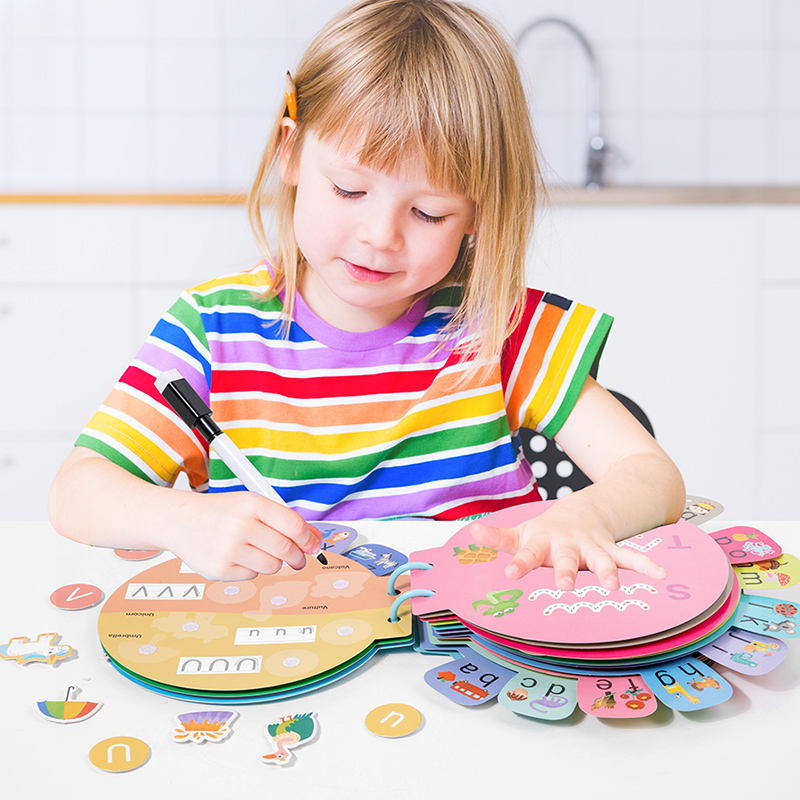 BusyBloom – Letter Cognition Montessori Busy Board