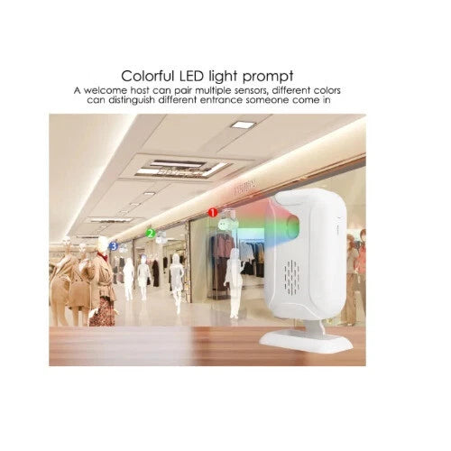 GuardWave – Wireless Motion Doorbell & Entry Alert System