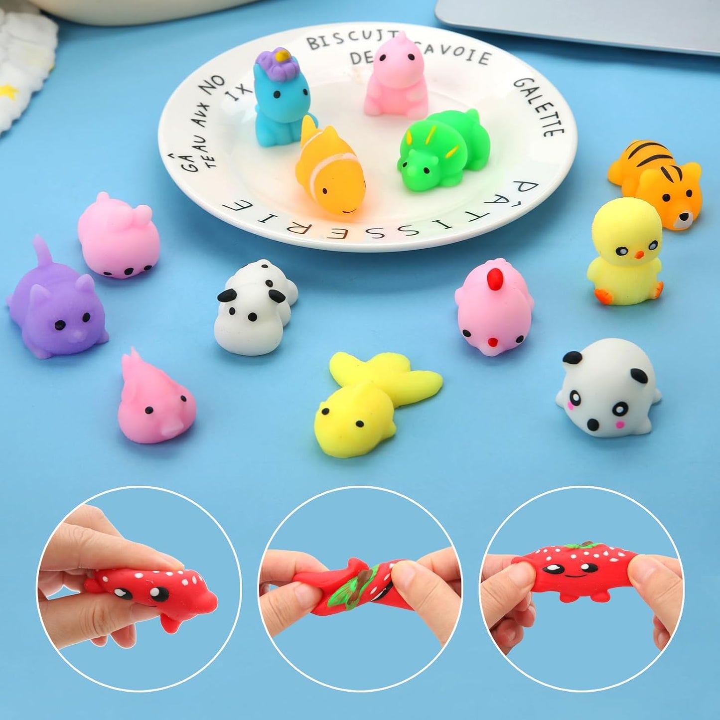 SquishyZoo – Kawaii Animal Squishy Toy Set