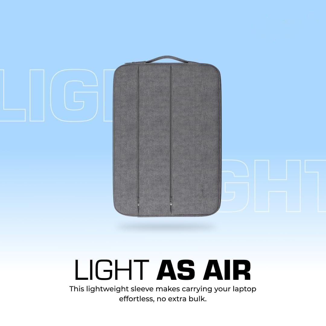 SafeCarry – Laptop Sleeve with Handle & Accessory Pouch