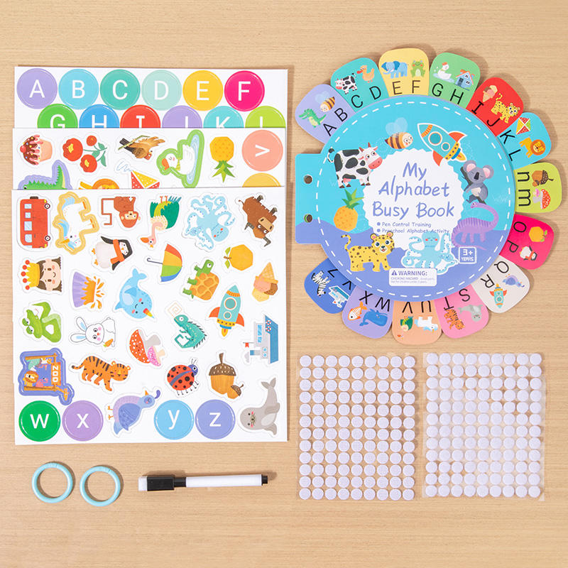 BusyBloom – Letter Cognition Montessori Busy Board