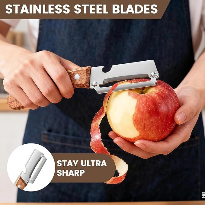 3 in 1 Multi-Purpose Vegetable & Fruit Peeler