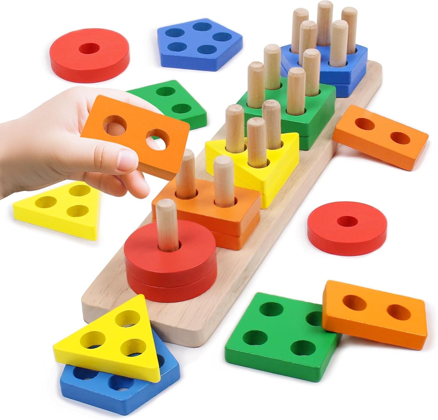 Wooden Balancing  Stacking Toys