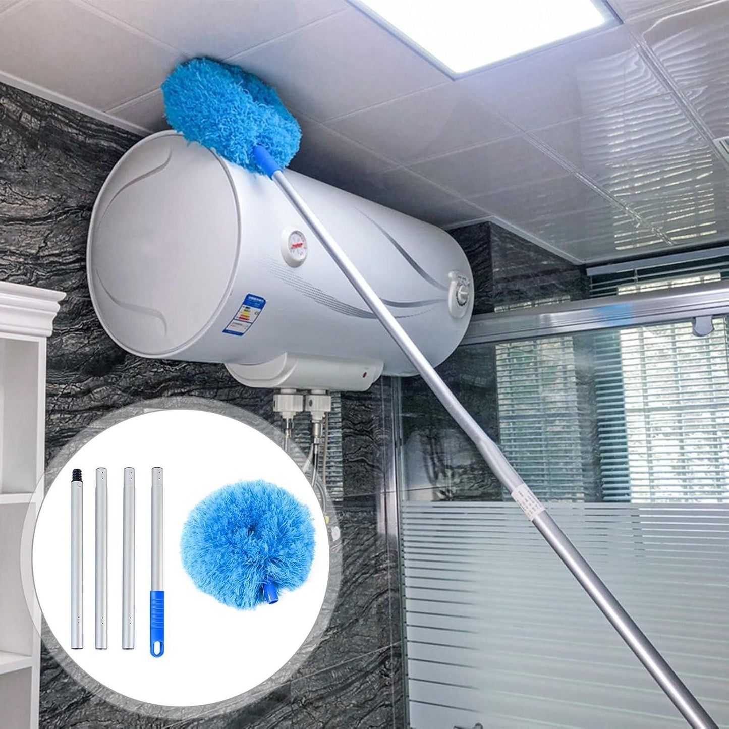 Extendable 2-in-1 Ceiling & Surface Duster