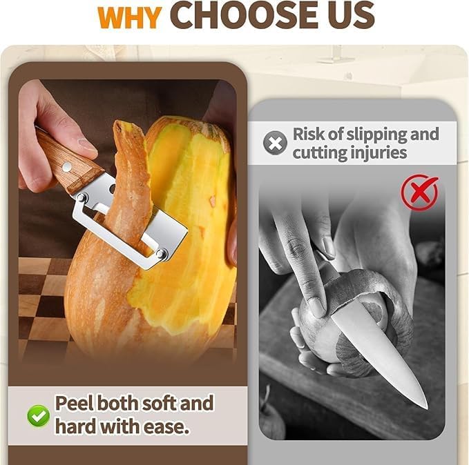 3 in 1 Multi-Purpose Vegetable & Fruit Peeler