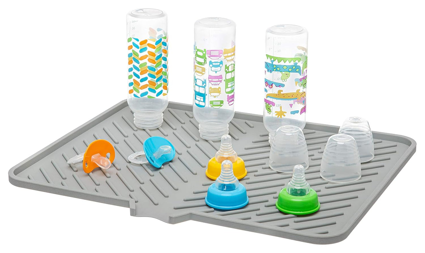 DryEase – Silicone Dish Drying Mat with Built-In Drain