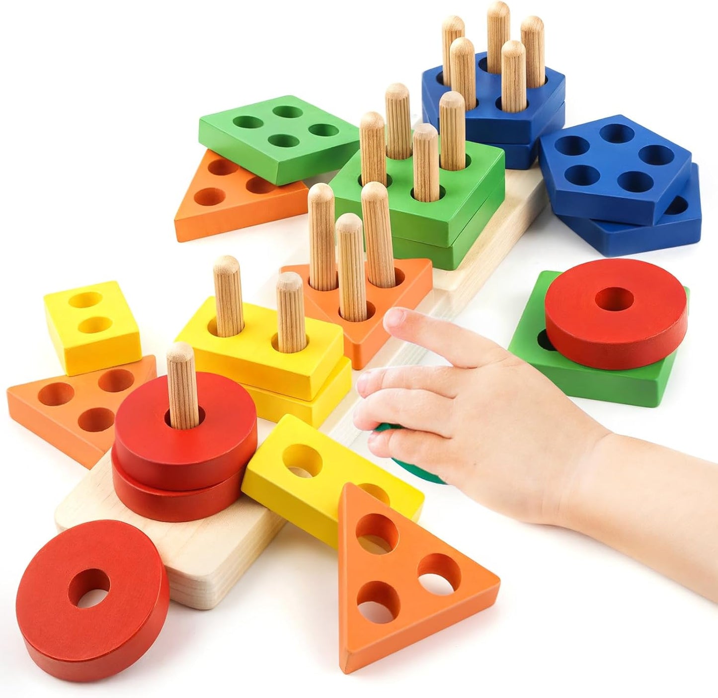 Wooden Balancing  Stacking Toys