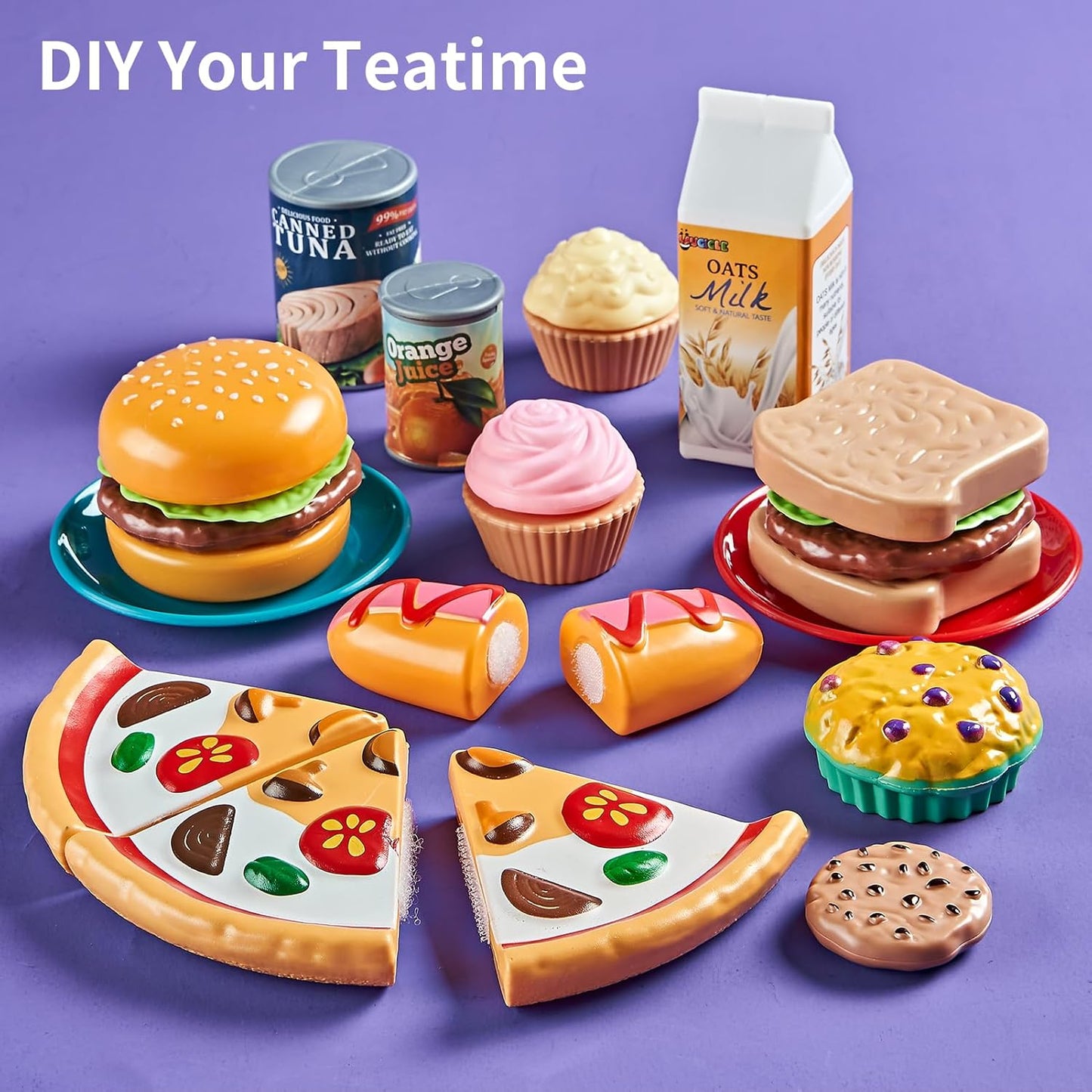 Ultimate Pieces Pretend Play Food Set for Kids