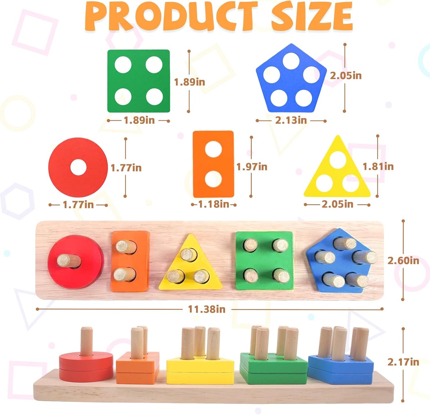 Wooden Balancing  Stacking Toys