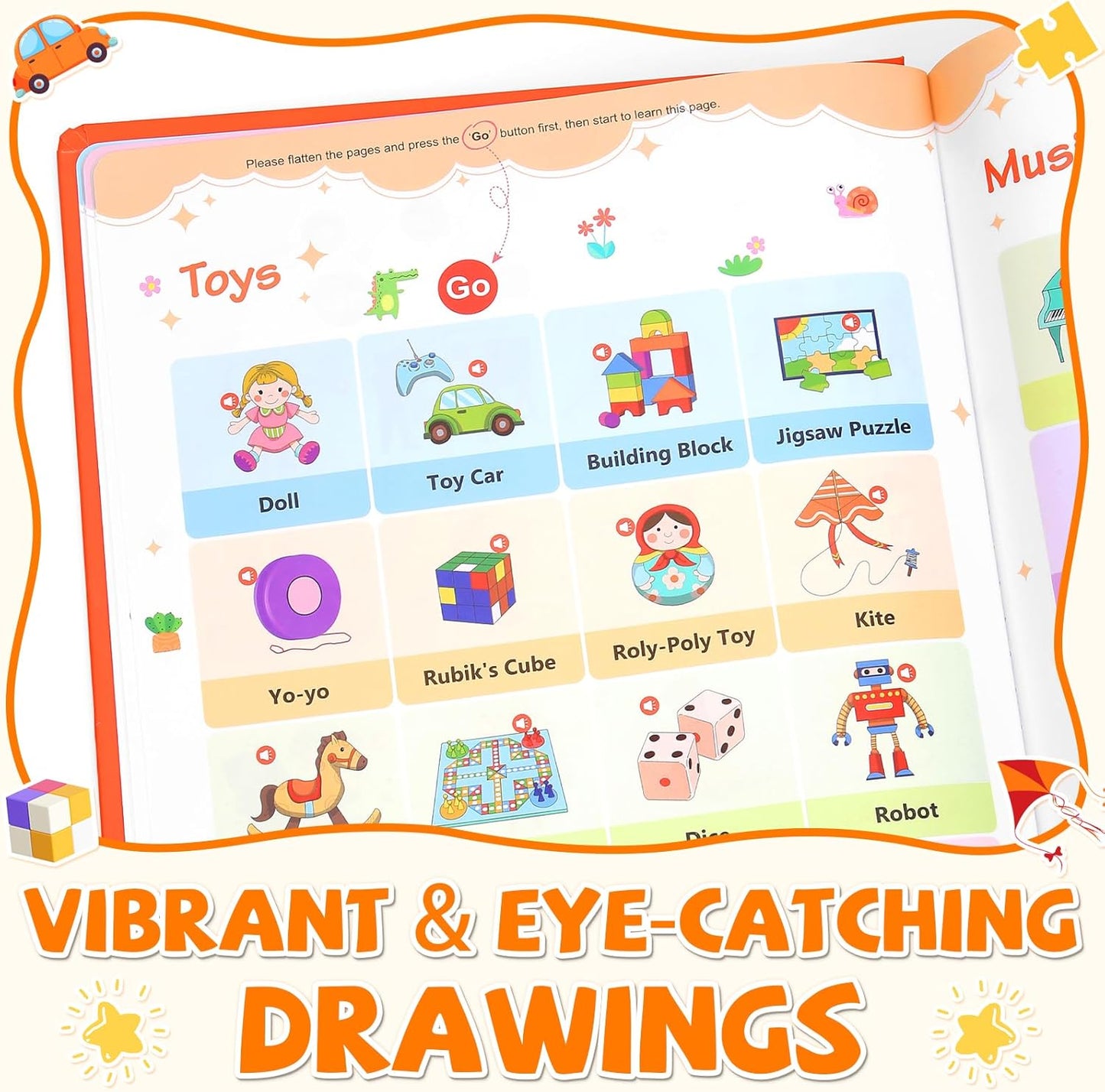 My First English Words Sound Book , English Learning Talking Book