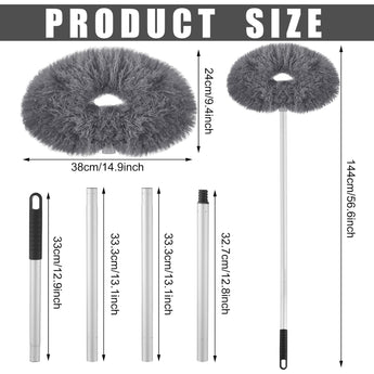Extendable 2-in-1 Ceiling & Surface Duster