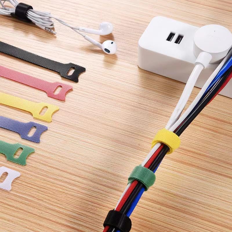 Reusable Hook & Loop Cable Organizer Straps
