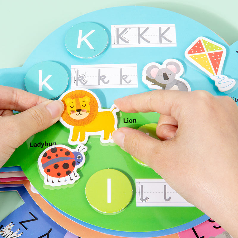 BusyBloom – Letter Cognition Montessori Busy Board