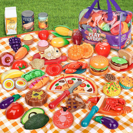 Ultimate Pieces Pretend Play Food Set for Kids