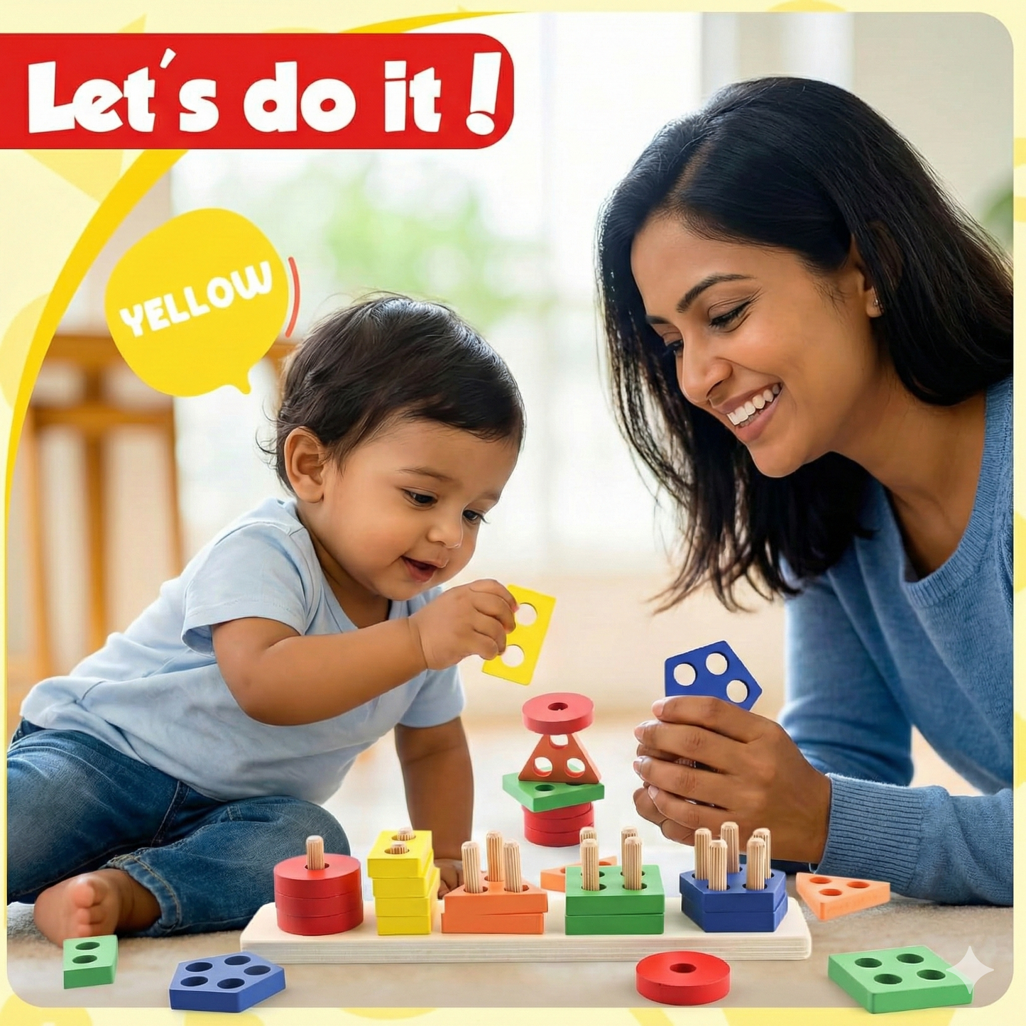 Wooden Balancing  Stacking Toys