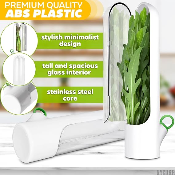 Herb Saver Container for Refrigerator
